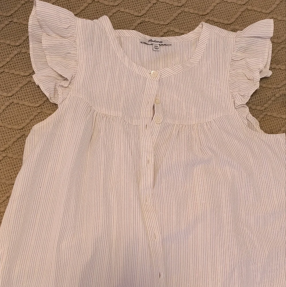 Madewell XXS striped top - Picture 3 of 4